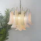 Colorful Murano-Style Glass Chandelier