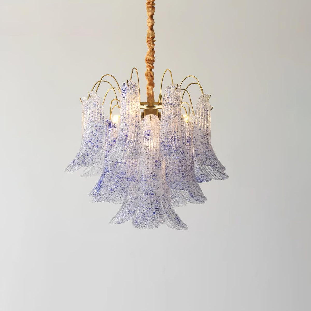 Colorful Murano-Style Glass Chandelier