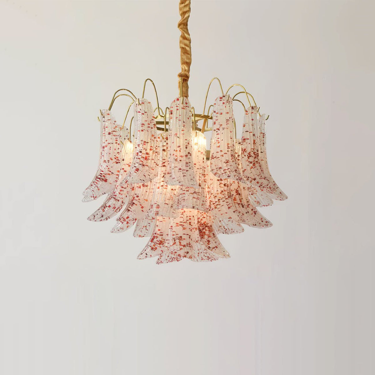 Colorful Murano-Style Glass Chandelier