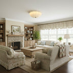 Opal Shell Ceiling Lamp