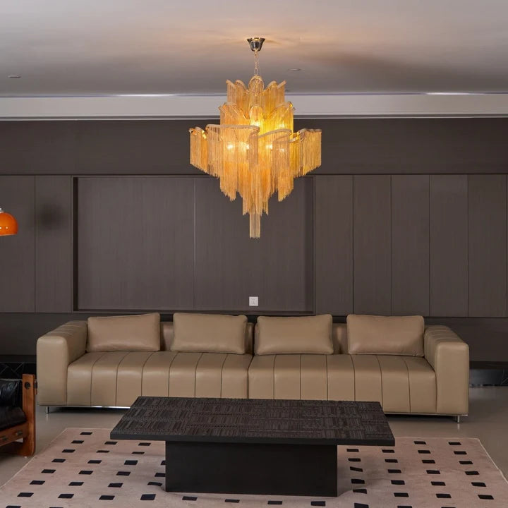 Stream Chain Chandelier