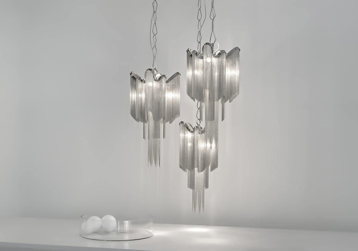 Stream Chain Chandelier