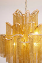 Stream Chain Chandelier