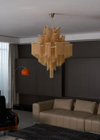 Stream Chain Chandelier
