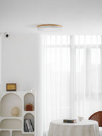 Zara Circular Wood Ceiling Lamp
