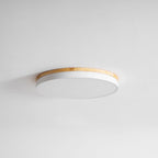 Zara Circular Wood Ceiling Lamp