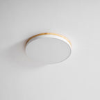 Zara Circular Wood Ceiling Lamp