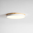 Zara Circular Wood Ceiling Lamp