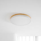 Zara Circular Wood Ceiling Lamp