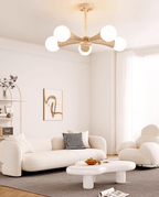 Arbor Travertine Chandelier