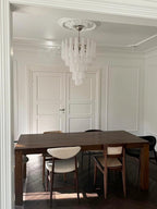 Glass Droplet Chandelier