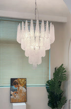 Glass Droplet Chandelier