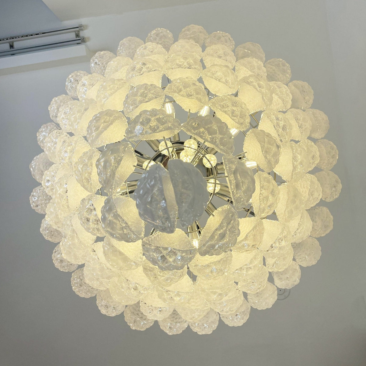 Glass Droplet Chandelier