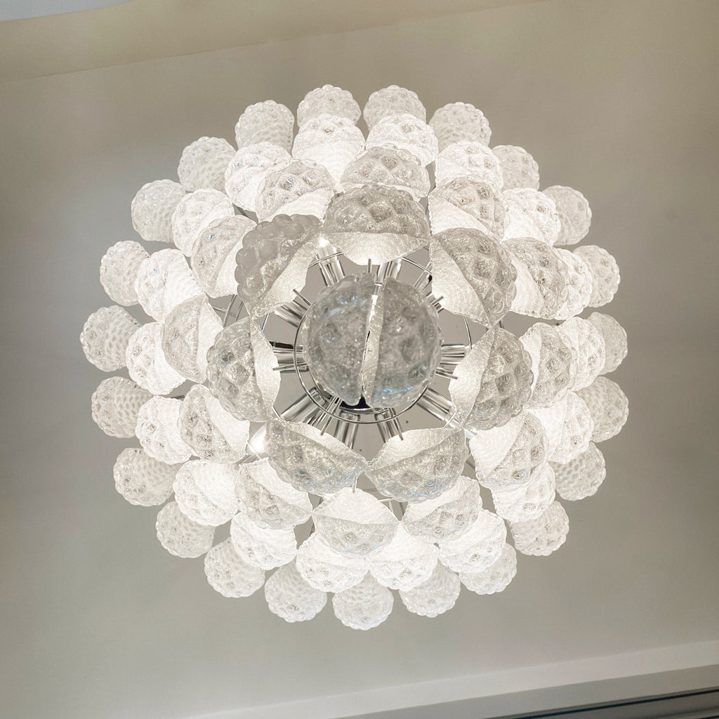 Glass Droplet Chandelier
