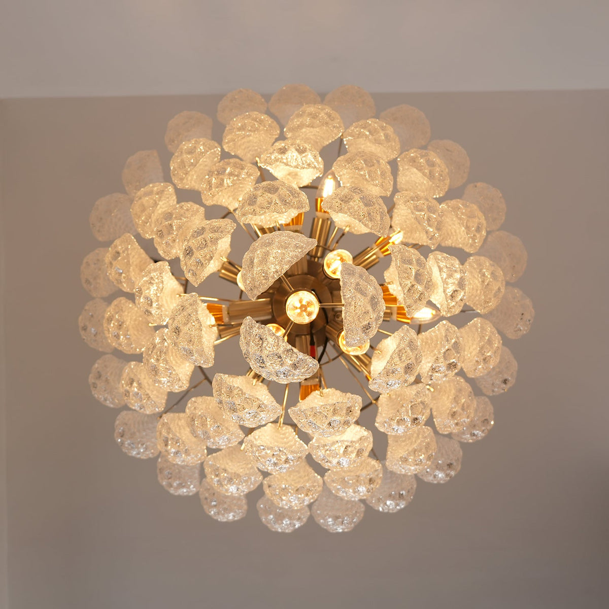 Glass Droplet Chandelier