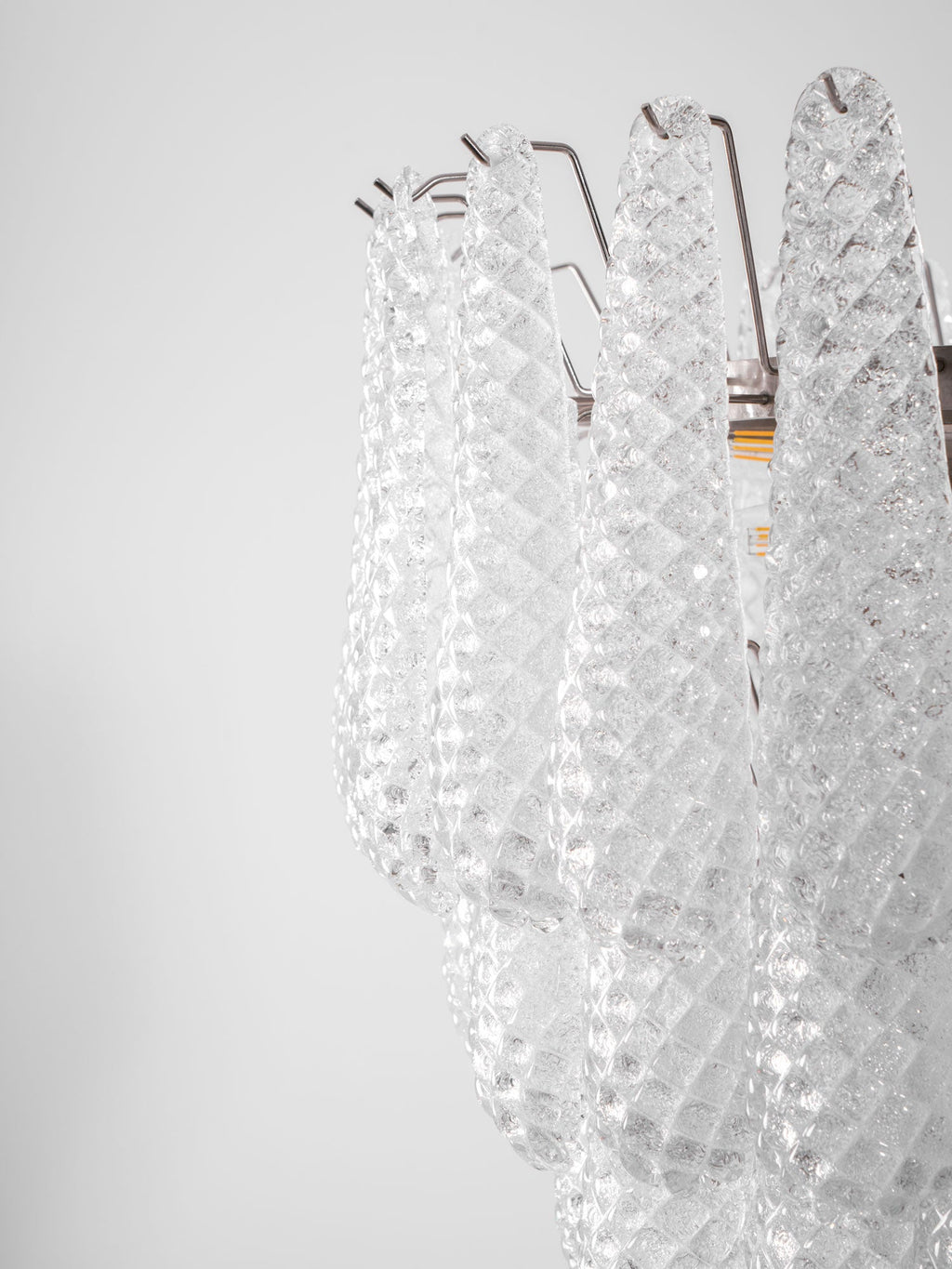 Glass Droplet Chandelier