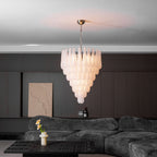 Glass Droplet Chandelier