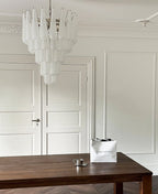 Glass Droplet Chandelier