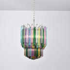 Prismatic Glass Colorful Chandelier
