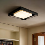 Kurin Wood Frame Ceiling Light
