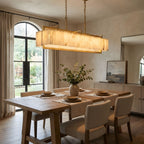 Solstice Bar Alabaster Chandelier