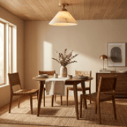 Aveline Alabaster Cone Flush Mount