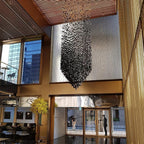 Charcoal Halo LED Chandelier