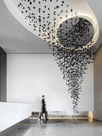 Charcoal Halo LED Chandelier