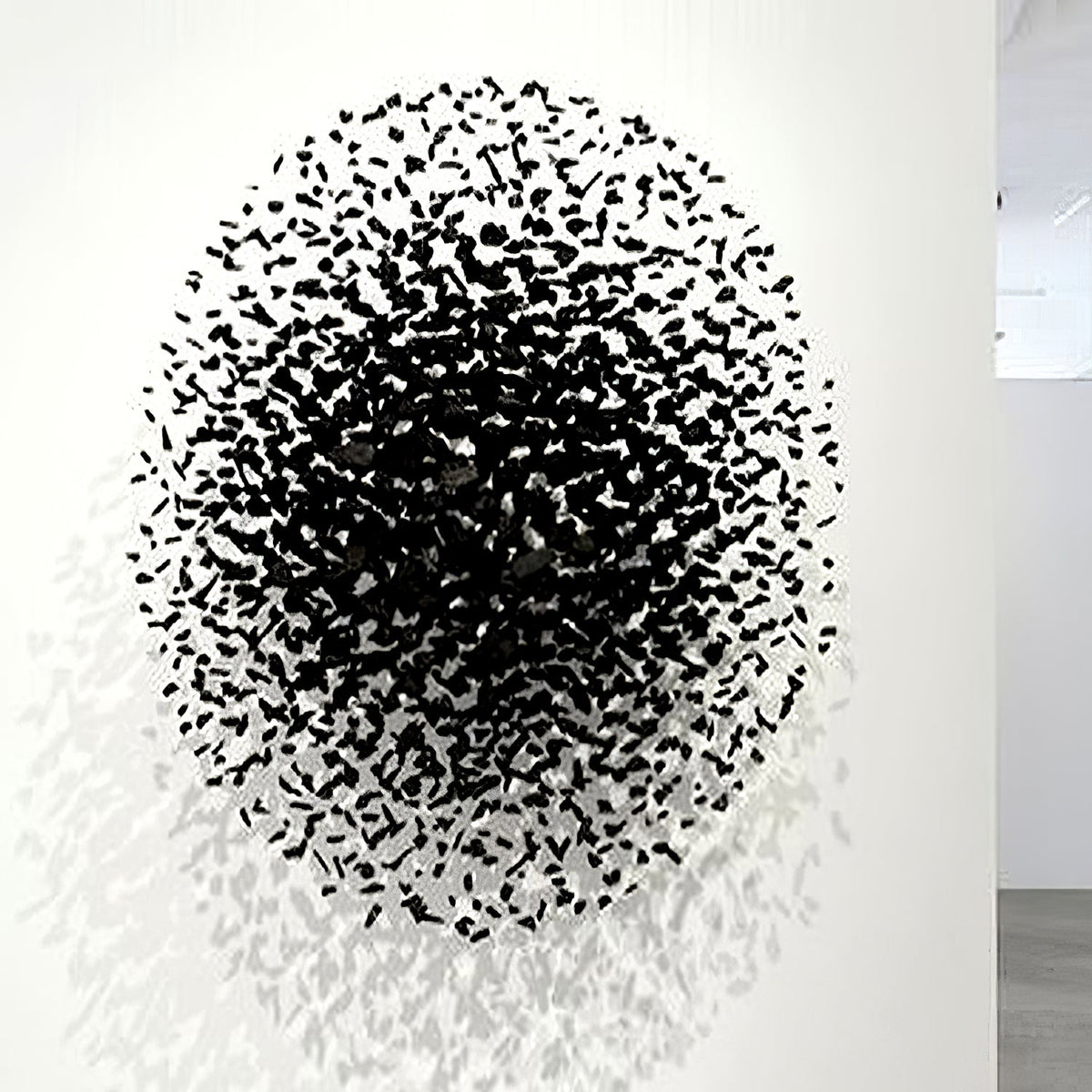 Charcoal Halo LED Chandelier