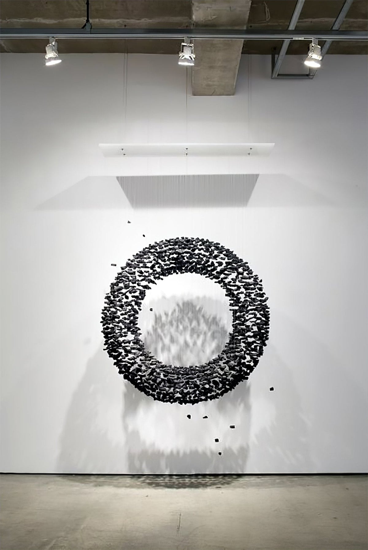 Charcoal Halo LED Chandelier