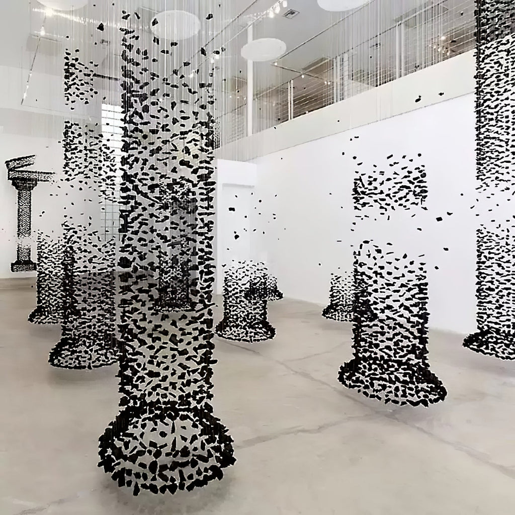 Charcoal Halo LED Chandelier