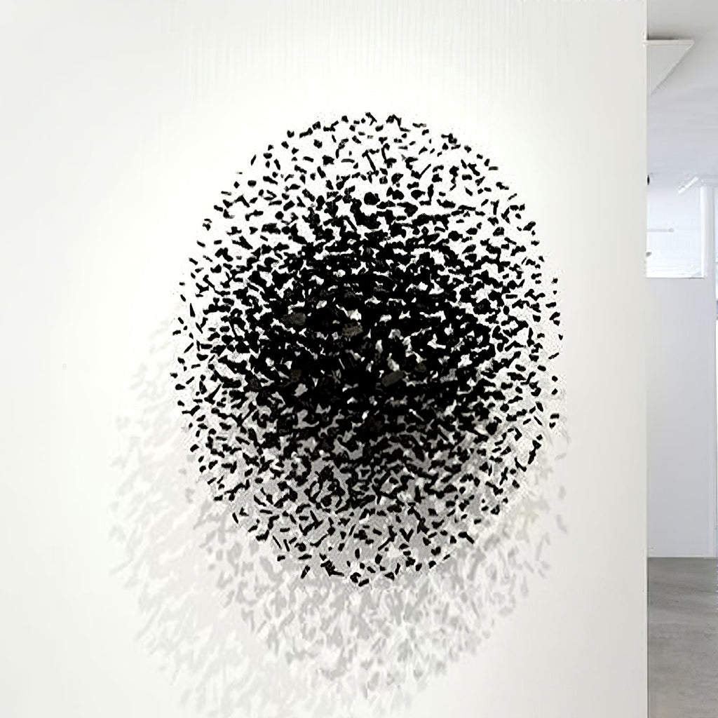 Charcoal Halo LED Chandelier