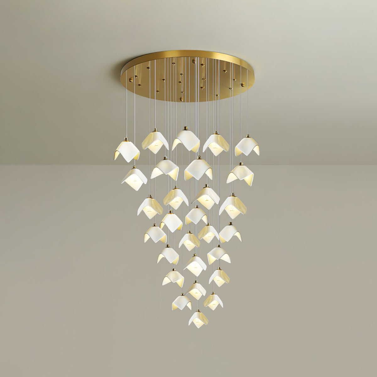 Orlani Cascade Stairs Chandelier
