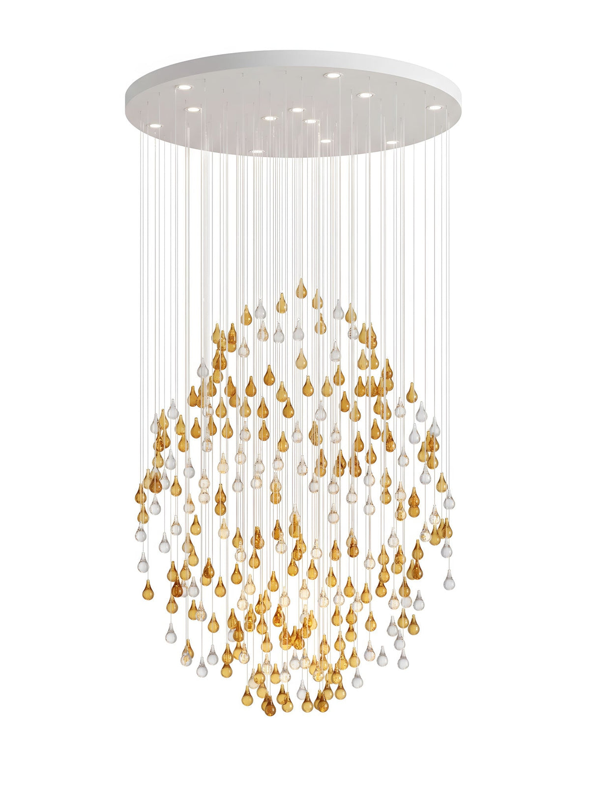 Droplets Sculpture Chandelier