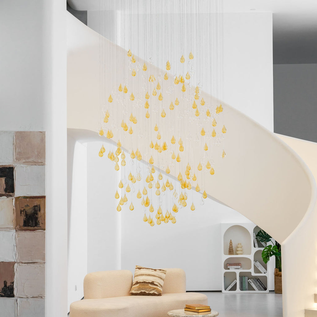Droplets Sculpture Chandelier