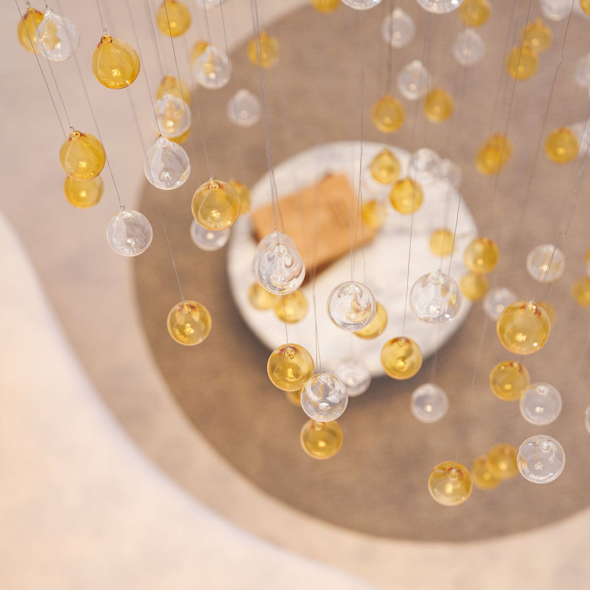 Droplets Sculpture Chandelier