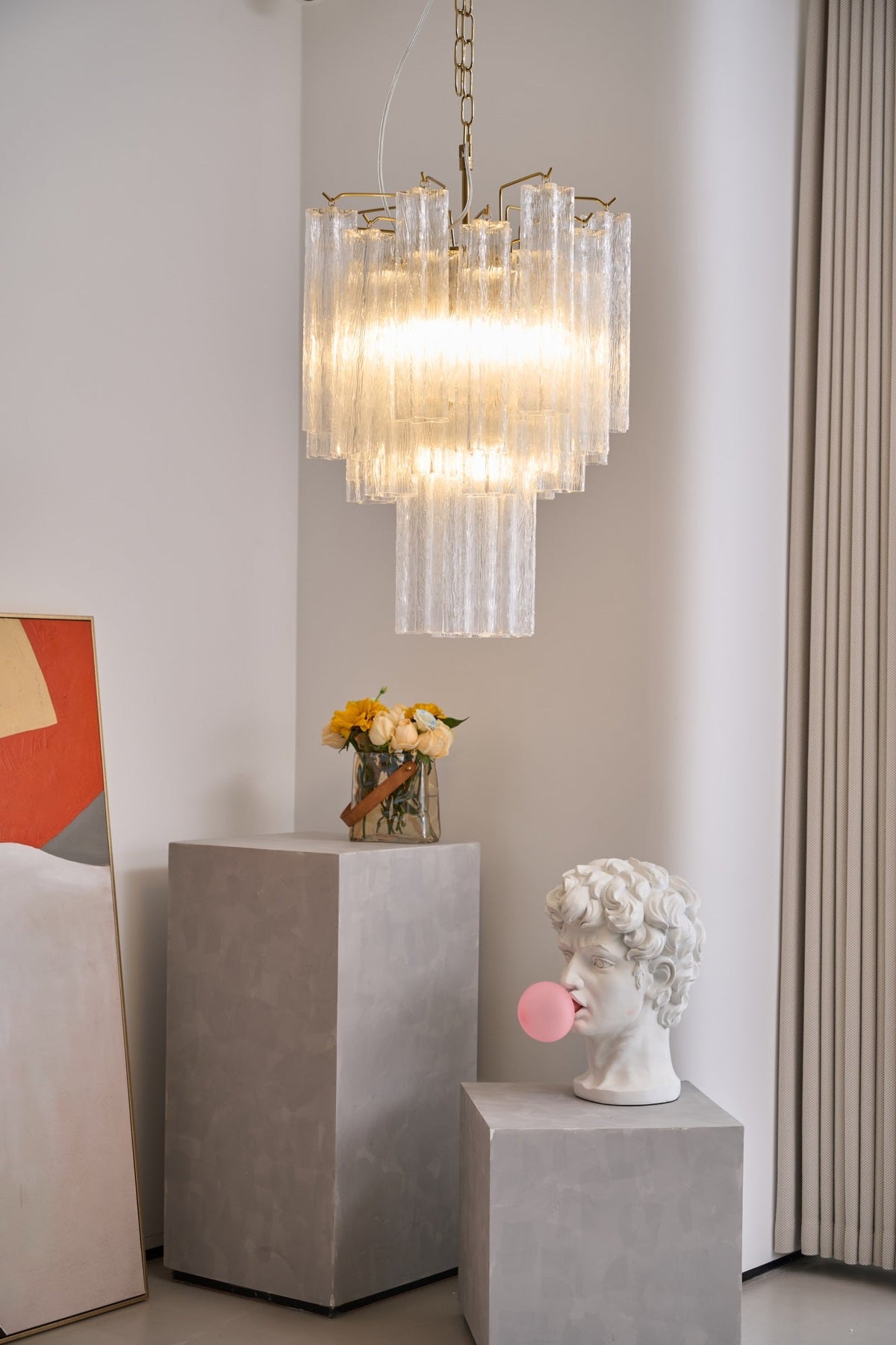 Giselle Glass Chandelier