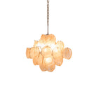 Aurelia Apricot Glass Chandelier