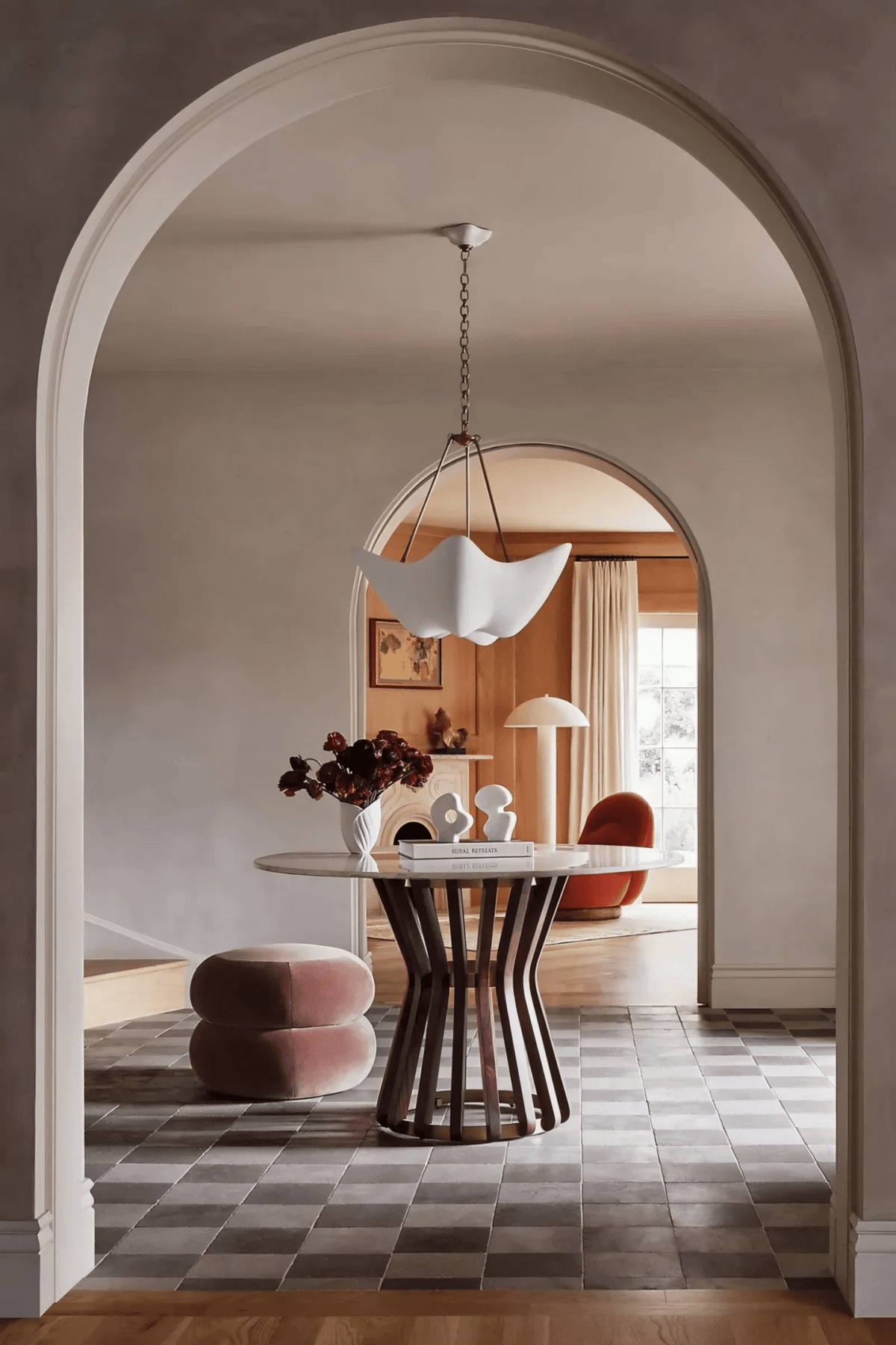 Luvonea Plaster Chandelier