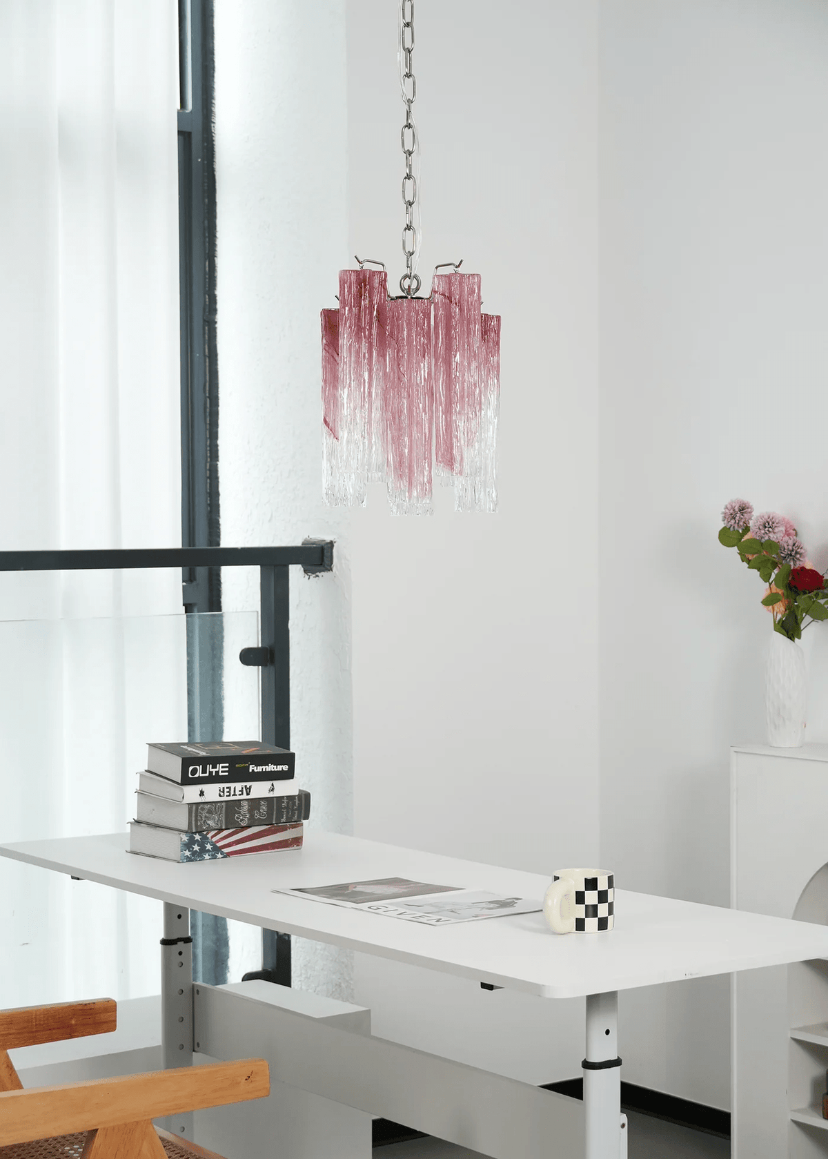 Rosatina Glass Chandelier