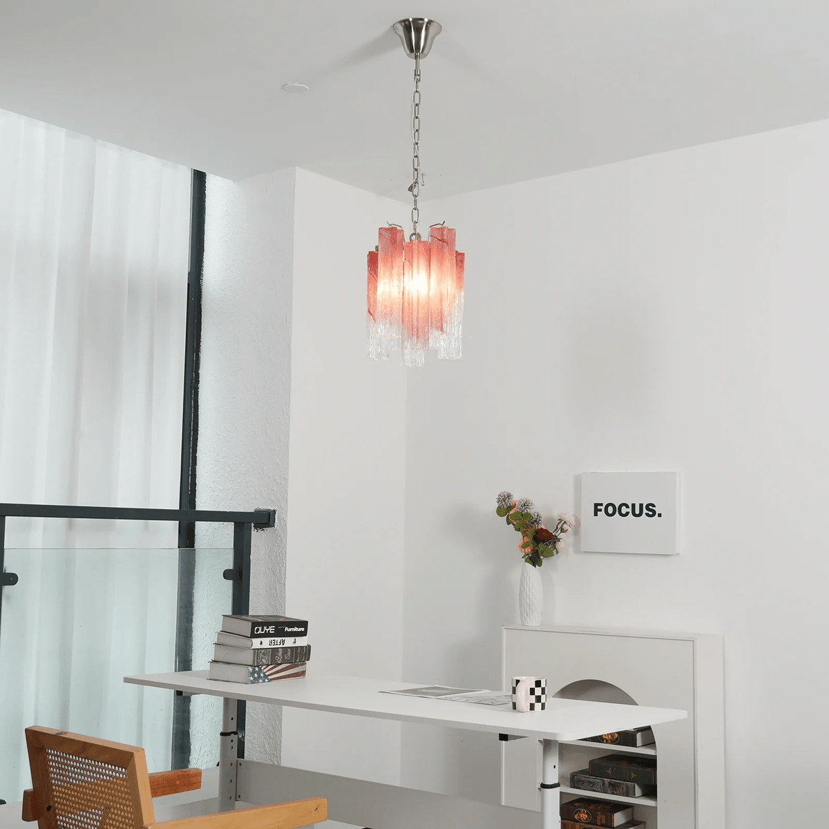 Rosatina Glass Chandelier