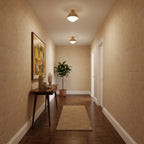 Flore Travertine Bud Ceiling Light