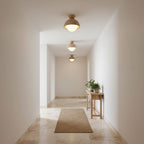 Flore Travertine Bud Ceiling Light