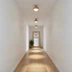 Flore Travertine Bud Ceiling Light