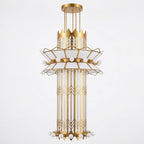 Rayonne Art Deco Pendant Chandelier