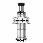 Rayonne Art Deco Pendant Chandelier