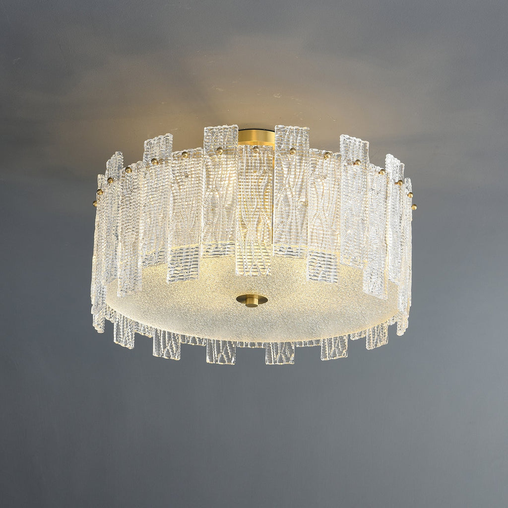 Glacier Cascade Ceiling Light