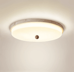 Aeon Travertine Orb Ceiling Light