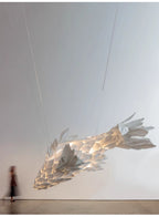 Koi Fish Inspired Chandelier