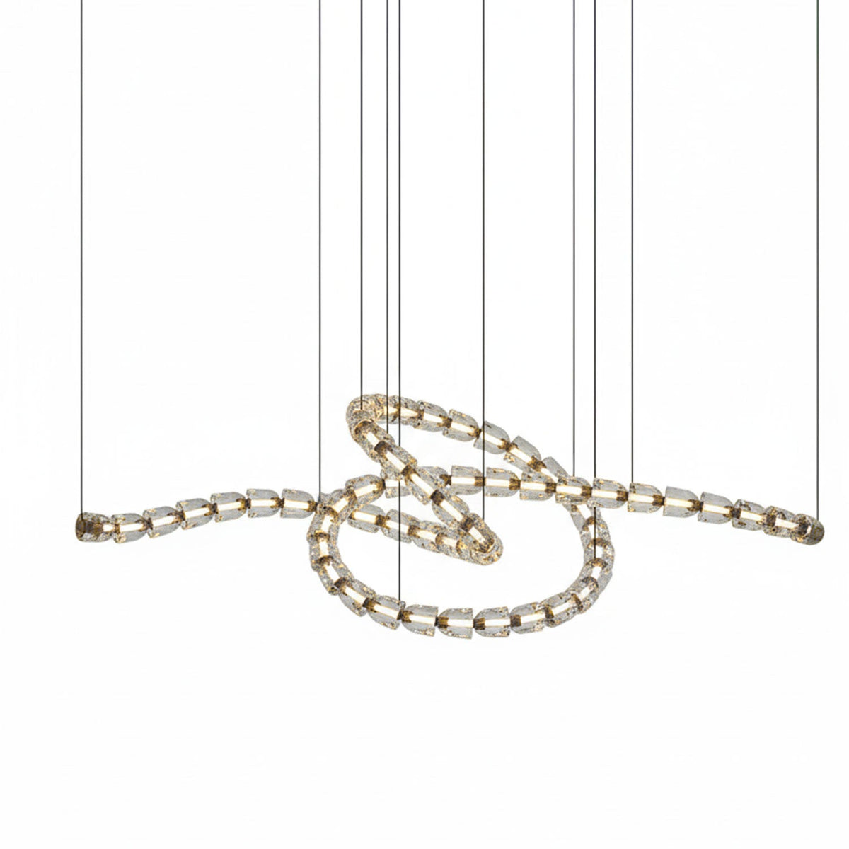 Gabriel Gold Chandelier